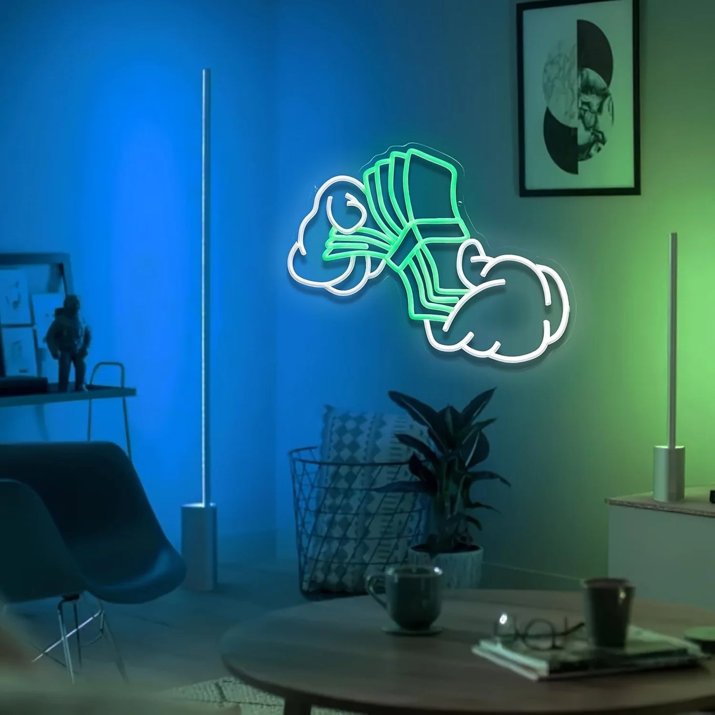 Geld Neon Sign